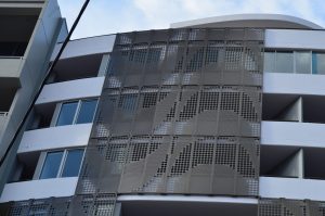 Building metal facade by Arrow Metal