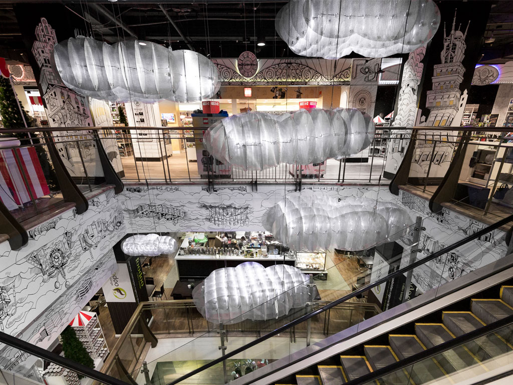 Wondrous wire mesh and perforated metal art from around the world