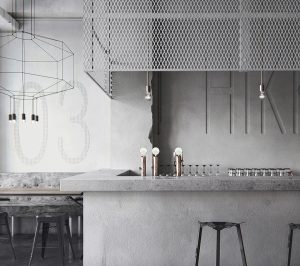 Metal interiors in restaurants - top designs chosen by Arrow Metal
