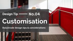 Balustrade design tips - metal balustrade with bespoke design