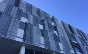 Perforated metal projects 2018 - Infinity building Canterbury - Arrow Metal