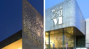 Perforated facade - favourite projects