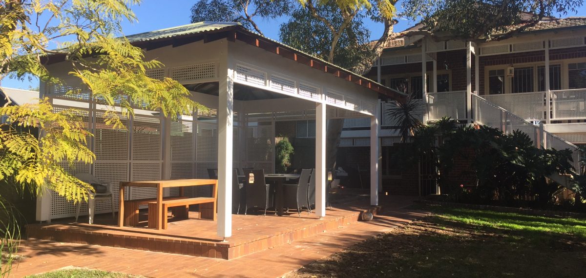 Residential perforated metal