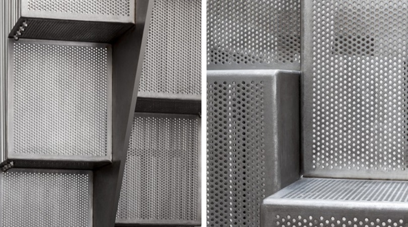 Residential perforated metal