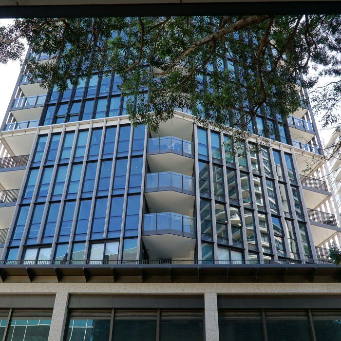 Perforated Metal Ventilation Screens, Archibald Residences, Bondi