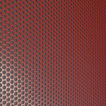 Bakers Delight perforated metal panel