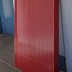 Bakers Delight perforated metal panel